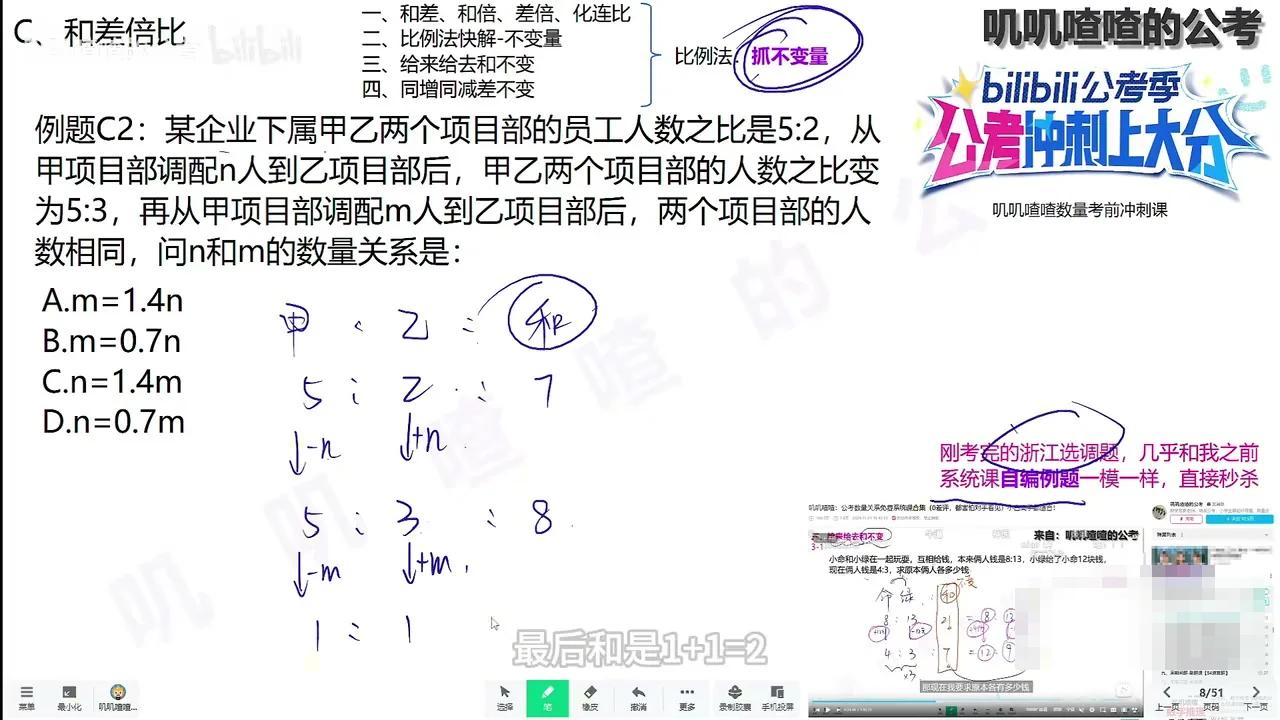 2026年数量关系冲刺课【叽叽喳喳】头图